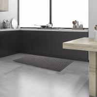 Tapete Passadeira Capacho Emborrachada Antiderrapante 0,65x1,00 Cinza