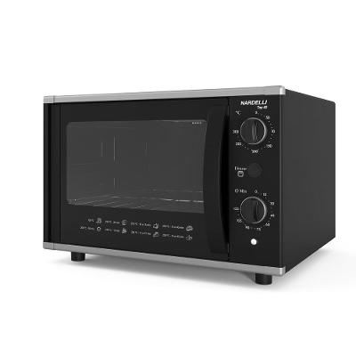 Forno Elétrico de Bancada Nardelli Top 40 40L 1700W com Timer Preto 110V