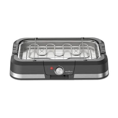 Churrasqueira Elétrica Portátil Britânia BCQ40 1800W Preto 220V com Termostato