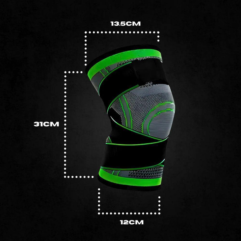 Joelheira De Compressão Com Bandagem Elástica De Estabilidade - 6