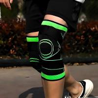 Joelheira De Compressão Com Bandagem Elástica De Estabilidade - 2