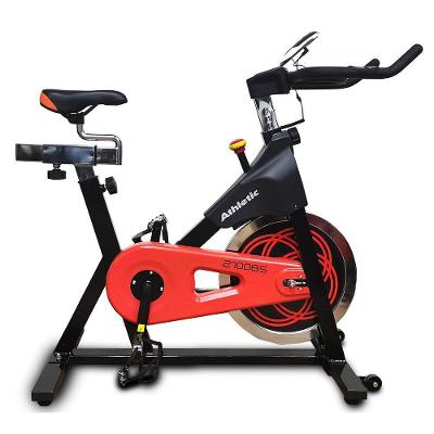 Bicicleta Spinning Athletic Advanced 2100BS - Volante 18kg, 125kg Suportados - Treino de Alta Intensidade em Casa