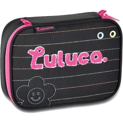 Estojo Baú Luluca - Lu24607 - Clio - Preto