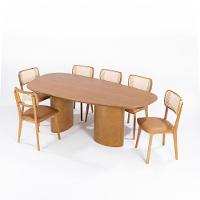 Mesa De Jantar Esmeralda Tampo Madeira Tauari 1,80x1,00 - 3