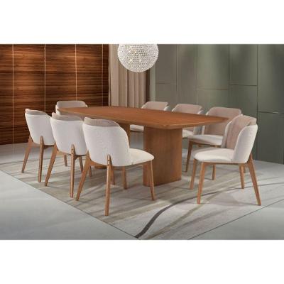 Mesa De Jantar Havona Tampo Barril Madeira Tauari 1,80x1,00