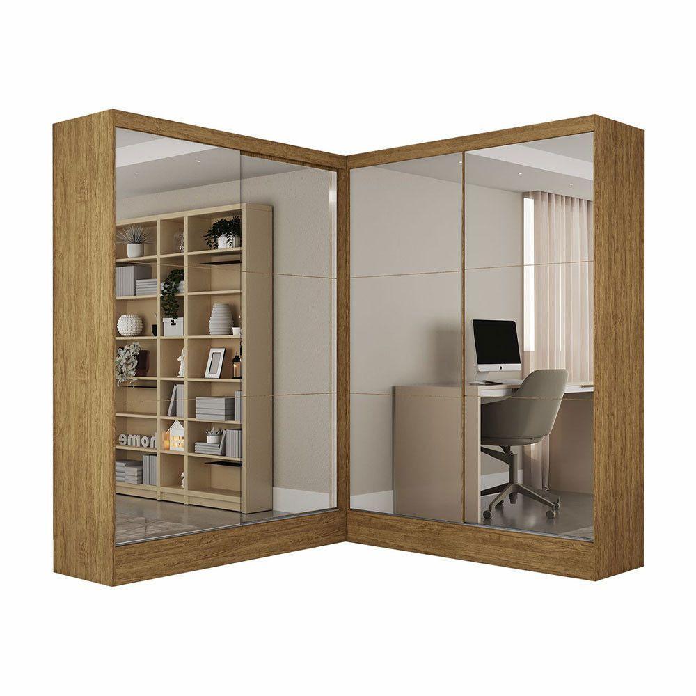 Closet Casal Belém 4 Portas Premium 4 Gavetas Carioca Móveis Cinamomo - 2