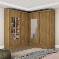 Closet Casal Belém 4 Pts Com Espelho 4 Gvts Carioca Móveis Cinamomo - 1