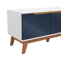 Rack Kappesberg 3 Portas Branco-azul Profundo 180cm - 5