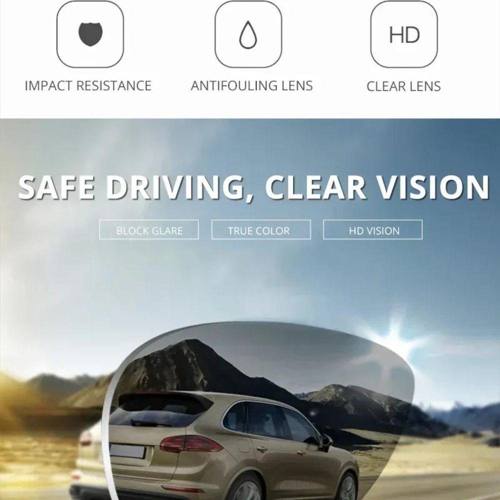 Óculos De Luxo Alumínio E Magnésio Quadrado Polarizados Kdeam Azul - 3