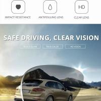 Óculos De Luxo Alumínio E Magnésio Quadrado Polarizados Kdeam Azul - 3