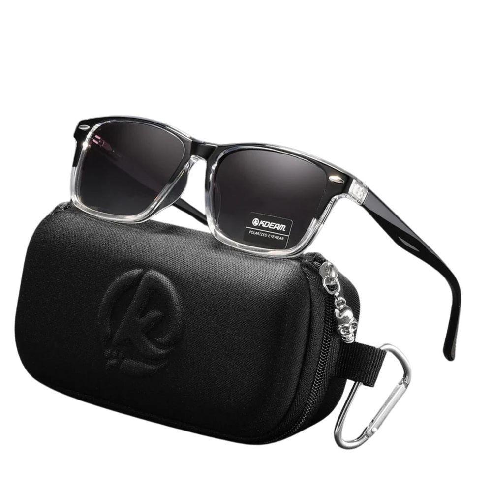 Óculos Polarizados Combinados Para Homens E Mulheres Kd398 Preto E Branco - 1