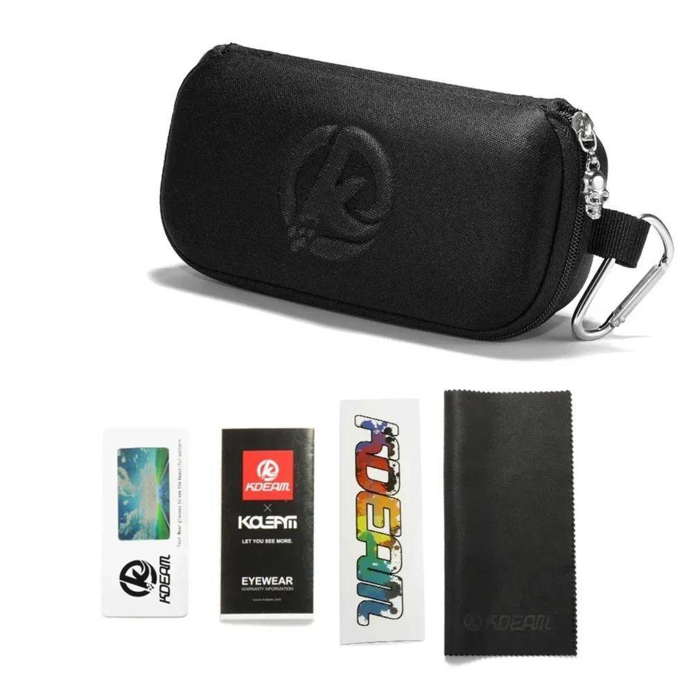 Óculos Polarizados Combinados Para Homens E Mulheres Kd398 Preto E Branco - 2