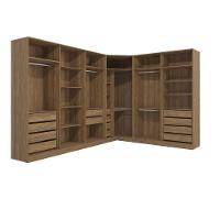 Quarto Modulado Kappesberg Adapt Nogueira-azul Profundo 12 Portas 342cm X 263cm - 7