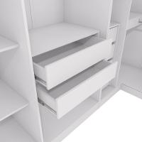 Quarto Modulado Kappesberg Adapt Branco 12 Portas 342cm X 263cm - 7