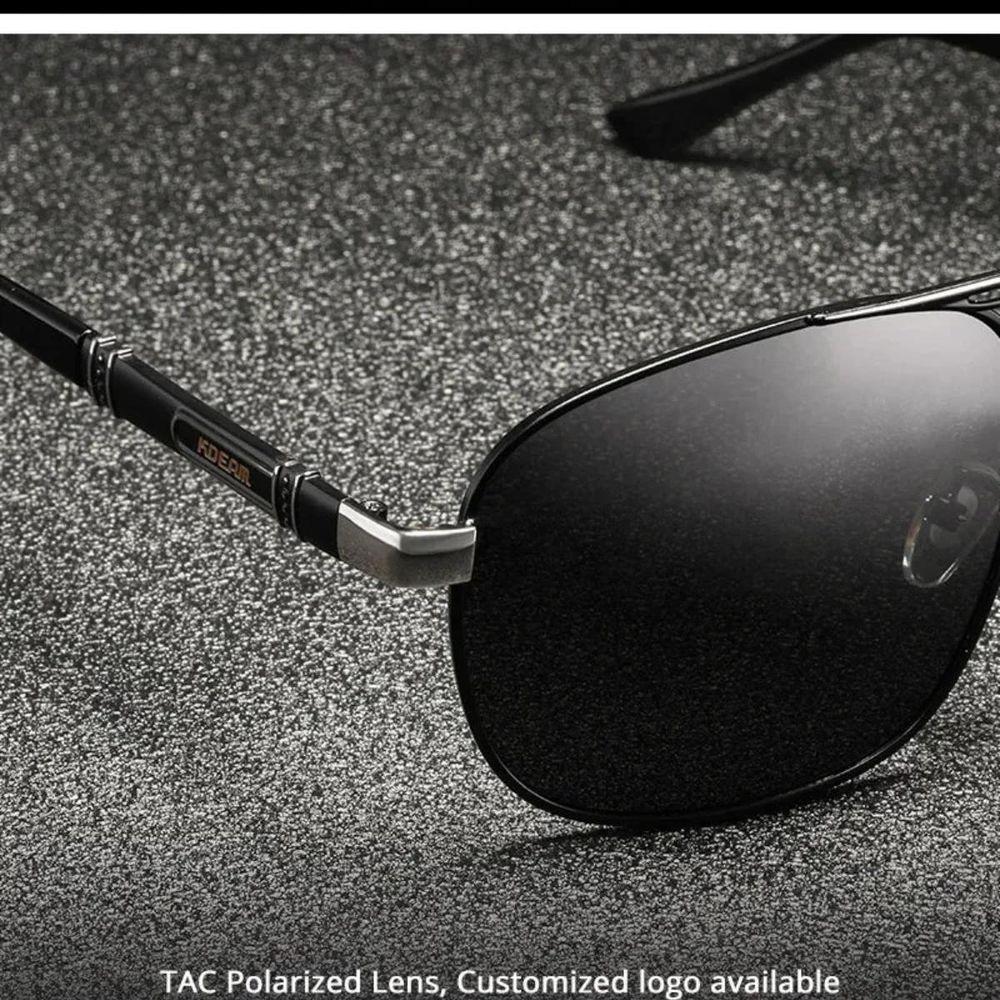 Óculos De Luxo Alumínio E Magnésio Quadrado Polarizados Kdeam Cinza - 4