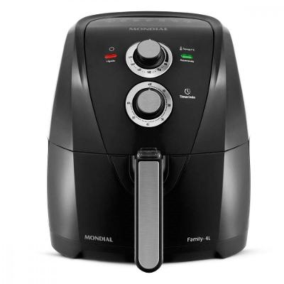 Fritadeira sem Óleo Air Fryer Mondial AFN40 4L 1500W Preto 220V com Cesto Removível