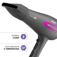 Secador Philco Ions Tourmaline PSA3300 2100w Cinza/Rosa - 220V - 2