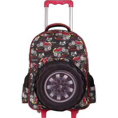 Mochilete Monster Truck Ys42428 - Yins - Vermelho