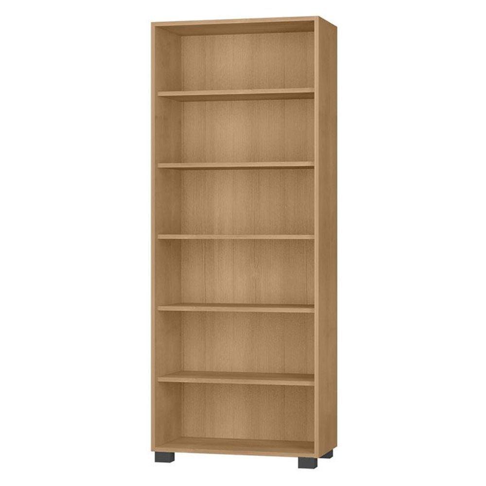 Kit 4 Gaveteiros Para Escritório Gávea Com Chave E 4 Livreiros Office Freijó Fosco - Móveis Leão - 5