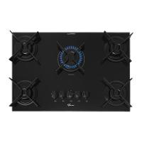 Cooktop a Gás Fischer 5 Bocas Fit Line Tripla Chama Trempe Iron - Bivolt - 2