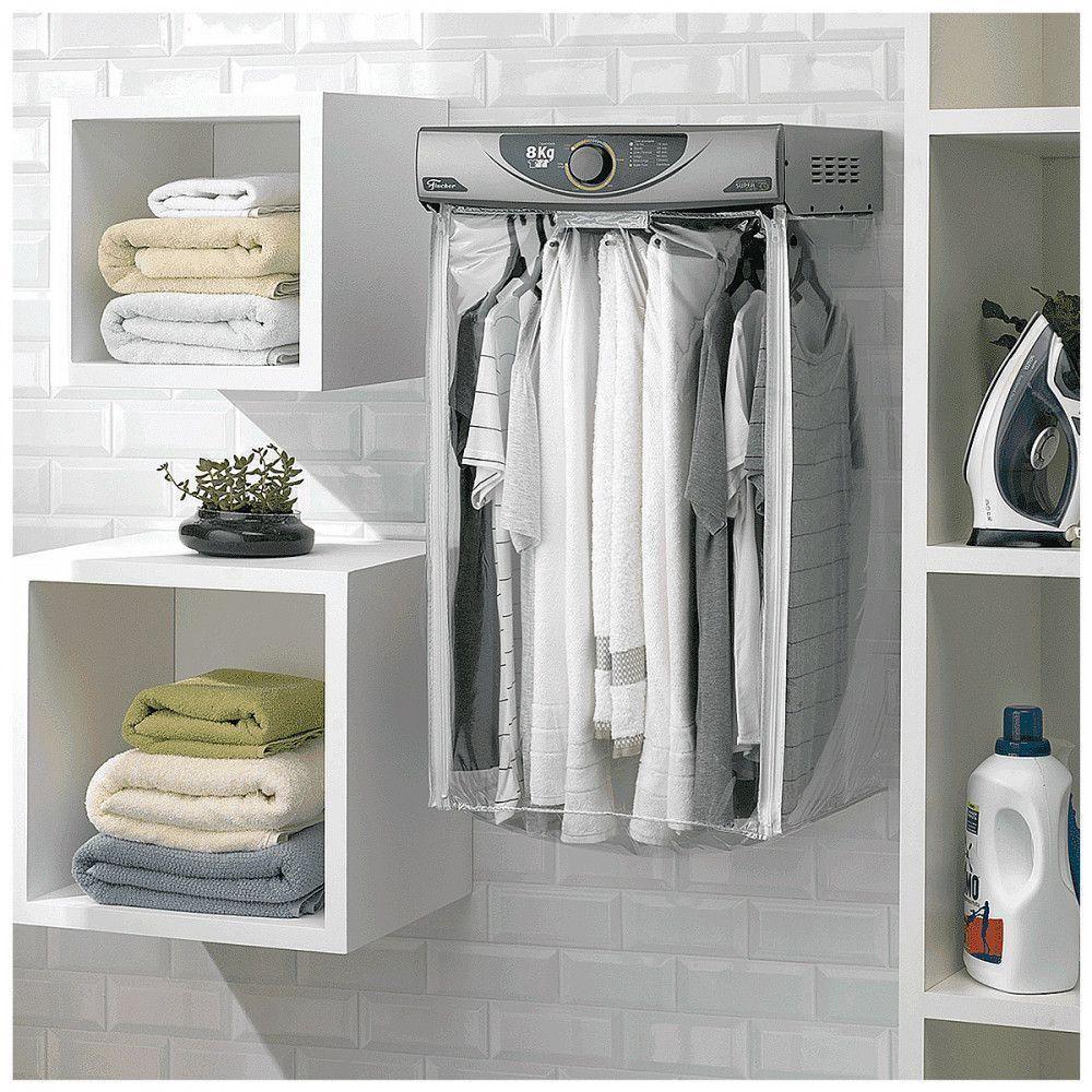 Secadora De Parede Fischer Super Ciclo 8 Kg Com Timer Contínuo Silver - 220V - 3