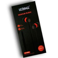 Fone De Ouvido Com Fio Com Microfone Lelong Preto - 3