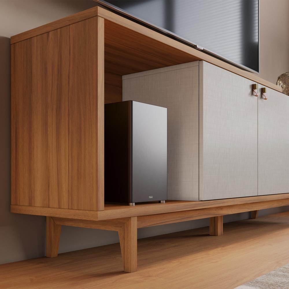 Rack Para Tv Até 50 Nt1380 Off White-freijó Notável Móveis Off White-freijó - 5