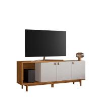 Rack Para Tv Até 50 Nt1380 Off White-freijó Notável Móveis Off White-freijó - 1