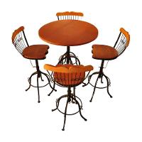 Mesa Bistrô 4 Lugares Ajustável Diâmetro 60 Cm - 1