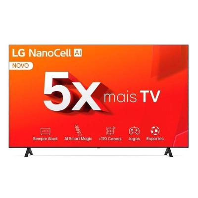 Smart TV LG NanoCell 65" 4K UHD, Processador A5 Gen7 AI, Alexa, Controle Smart Magic Wi-Fi Bivolt