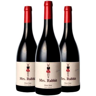 Vinho Tinto Mrs. Rabbit Pinot Noir 750Ml (3 Unidades)