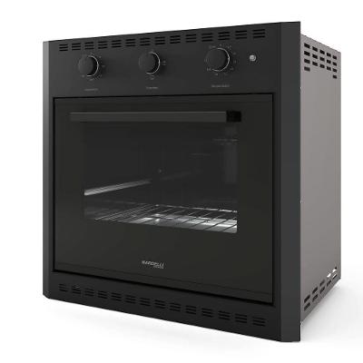 Forno Elétrico de Embutir Nardelli Black E60 60L 1750W com Grill e Luz Interna Preto 220V