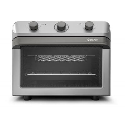 Air Forno Elétrico de Bancada Mueller MFB35G 35L com Fryer Grill Timer e Luz Interna Prata 220V