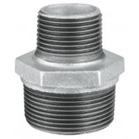 Niple Duplo Ferro Galvanizado Com Redutor 2" X 1" Tupy 1239045 - 1