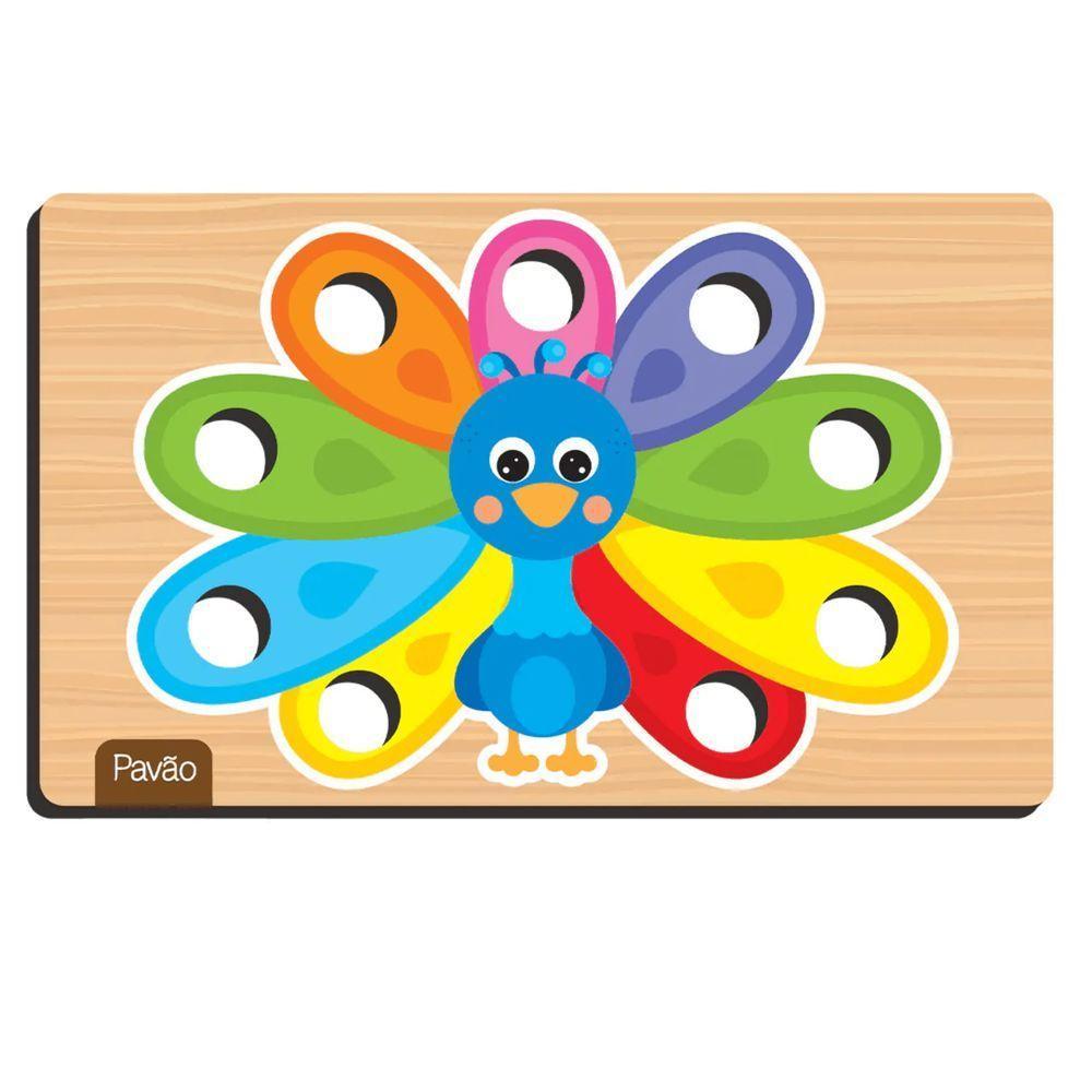 Jogo Pega Pom Pom Crescer - Nig Brinquedos - 4