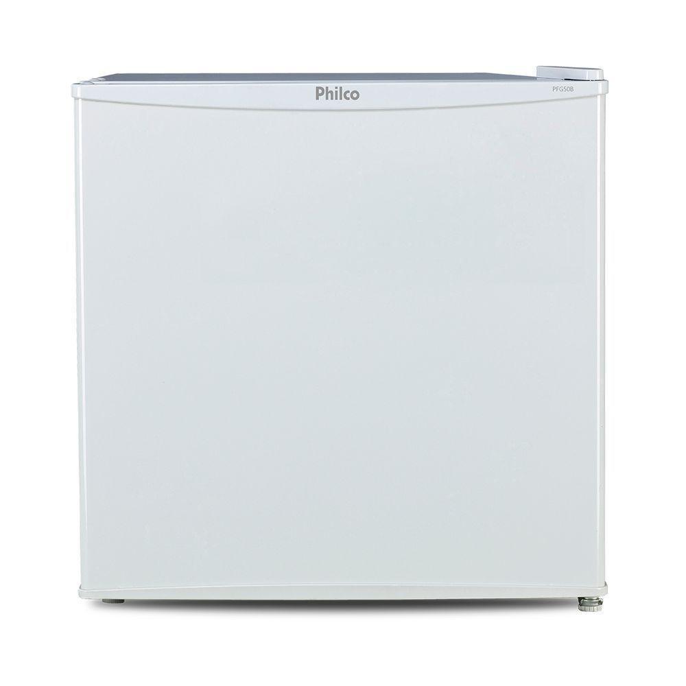 Frigobar Philco 45L 1 Porta Degelo Manual E Porta Garrafas PFG50B Branco 220V - 1