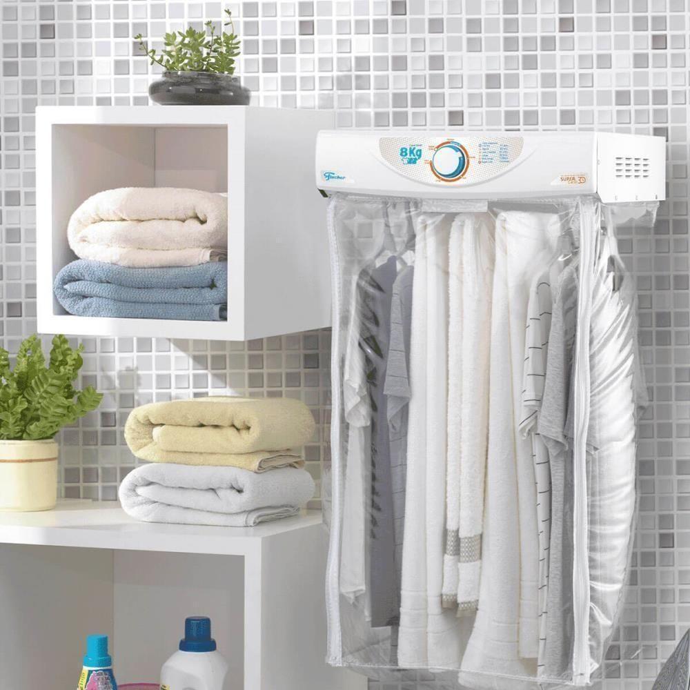 Secadora De Parede Fischer Super Ciclo 8 Kg Com Timer Contínuo Branco 127V - 6