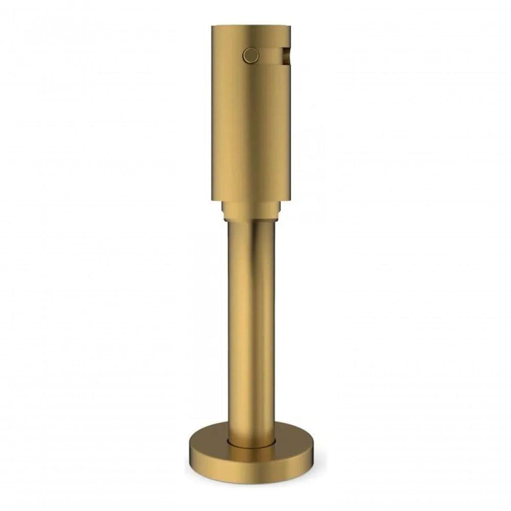 Torneira De Lavatório Com Bica Baixa Basic Gold Matte Dourado Fosco - Celite - 3