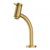 Torneira De Lavatório Com Bica Baixa Basic Gold Matte Dourado Fosco - Celite - 1