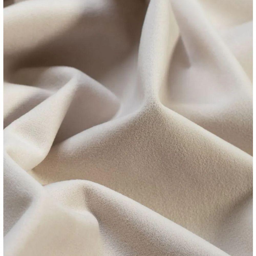 Cabeceira Solteiro Onix Pop Veludo Off White Com Tachas - 3