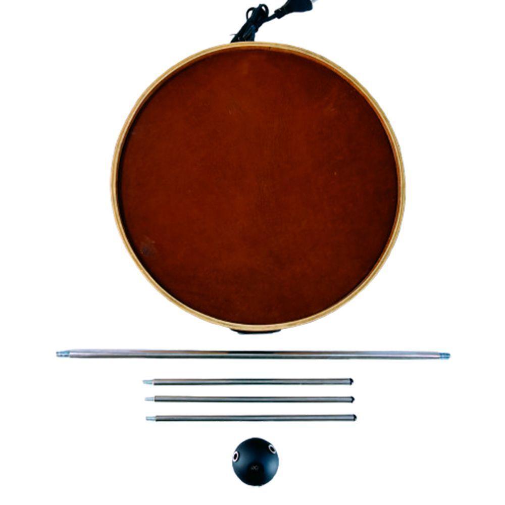 Mesa Lateral Usb Couro Camurça - 4