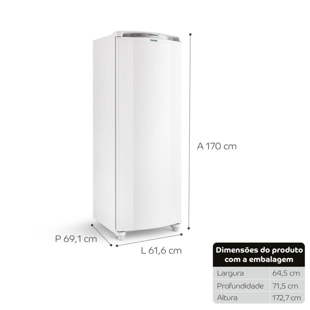 Geladeira Consul Frost Free 342 Litros Branca Com Gavetão Hortifruti 220V CRB39AB - 6