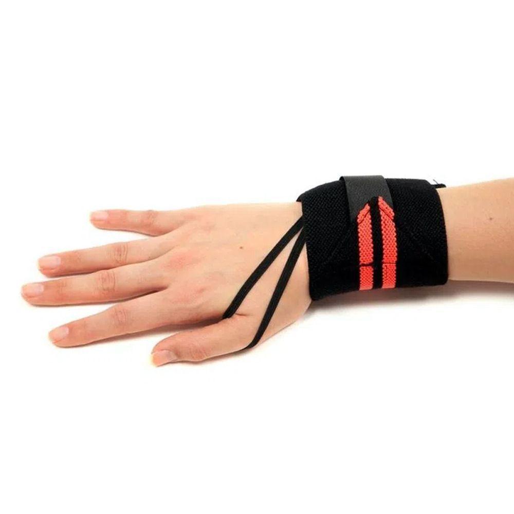 Suporte Twister Regulável Ajustável Prevenir Lesões Proteção Para Punho Fitness Musculação Preto - 3
