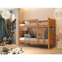 Beliche Robusto C/ 2 Colchões Confortáveis - Kit Completo Nature - 2