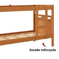 Beliche Robusto C/ 2 Colchões Confortáveis - Kit Completo Nature - 3