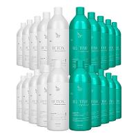 Kit 10 Escovas Progressivas Zap All Time Orgânica + 10 Shampoos Detox 1 Litro - 1