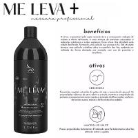 Kit 4 Escovas Progressivas Zap Me Leva Black + 4 Shampoos Detox 1 Litro - 3