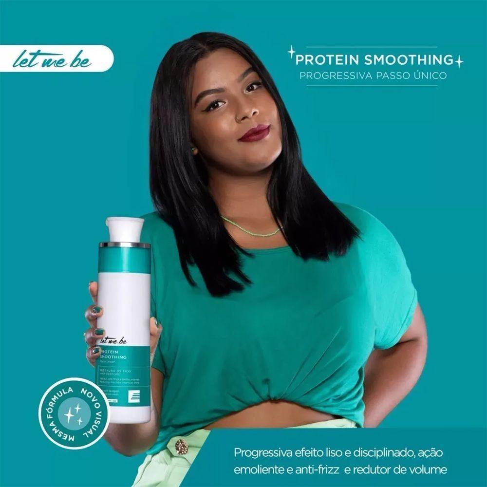 Kit 4 Escovas Progressivas Let Me Be Passo Único 1 Litro - 5