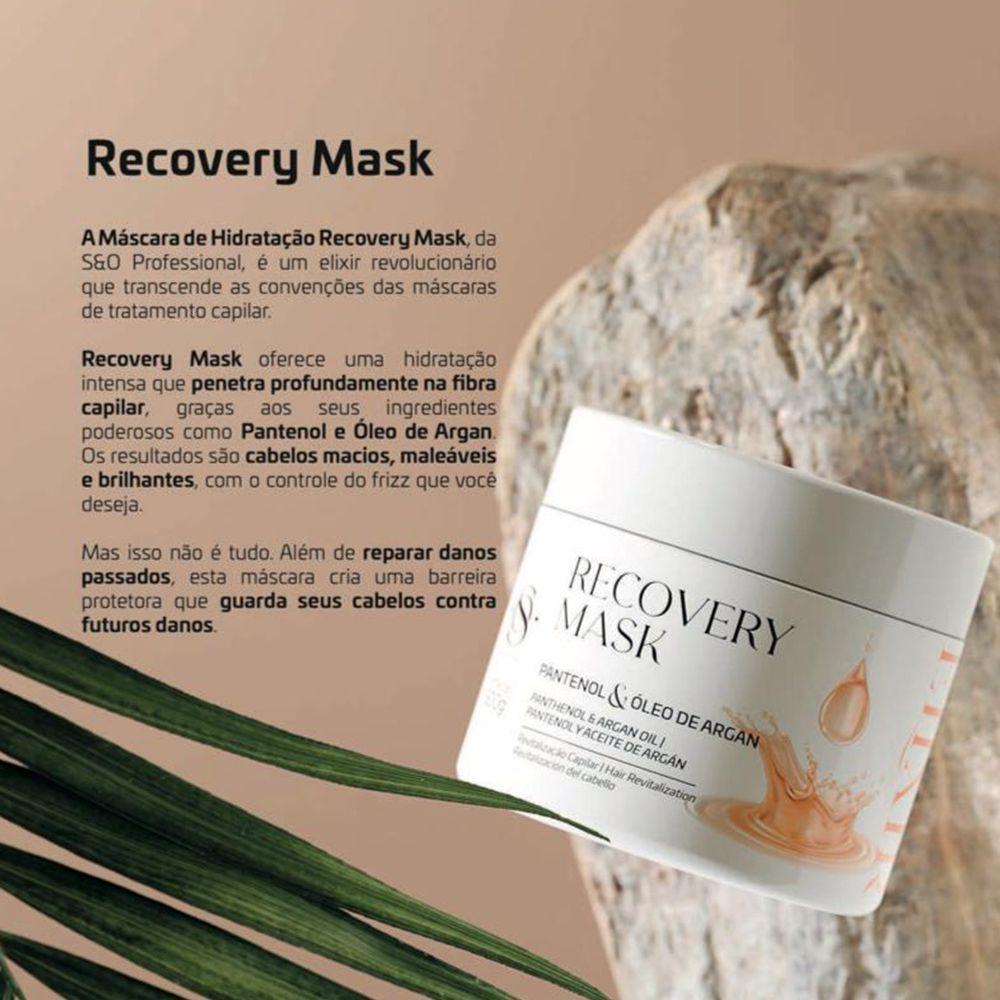 Kit Escova Progressiva S&o Active Keratin Elixir + Shampoo Detox 1l + Máscara Recovery Elixir 500g - 4