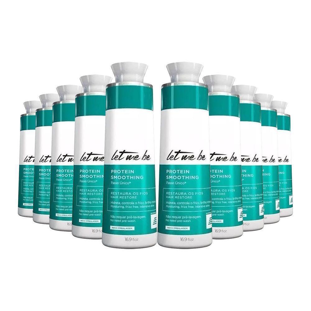 Kit 10 Escovas Progressivas Let Me Be Passo Único 1 Litro - 1